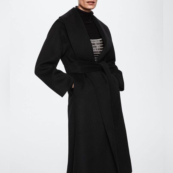 Mango Handmade Wool Coat - Picture 8 of 9